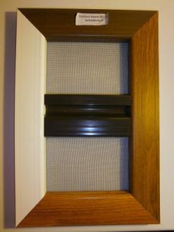 profil  40 x 20 extrudovany so štetinkou